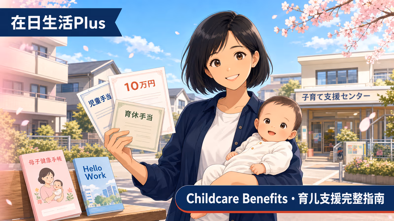 在日华人生孩子全攻略：妊娠→育休→児童手当，最高领取超300万円的支援制度完整指南【2026年最新版】