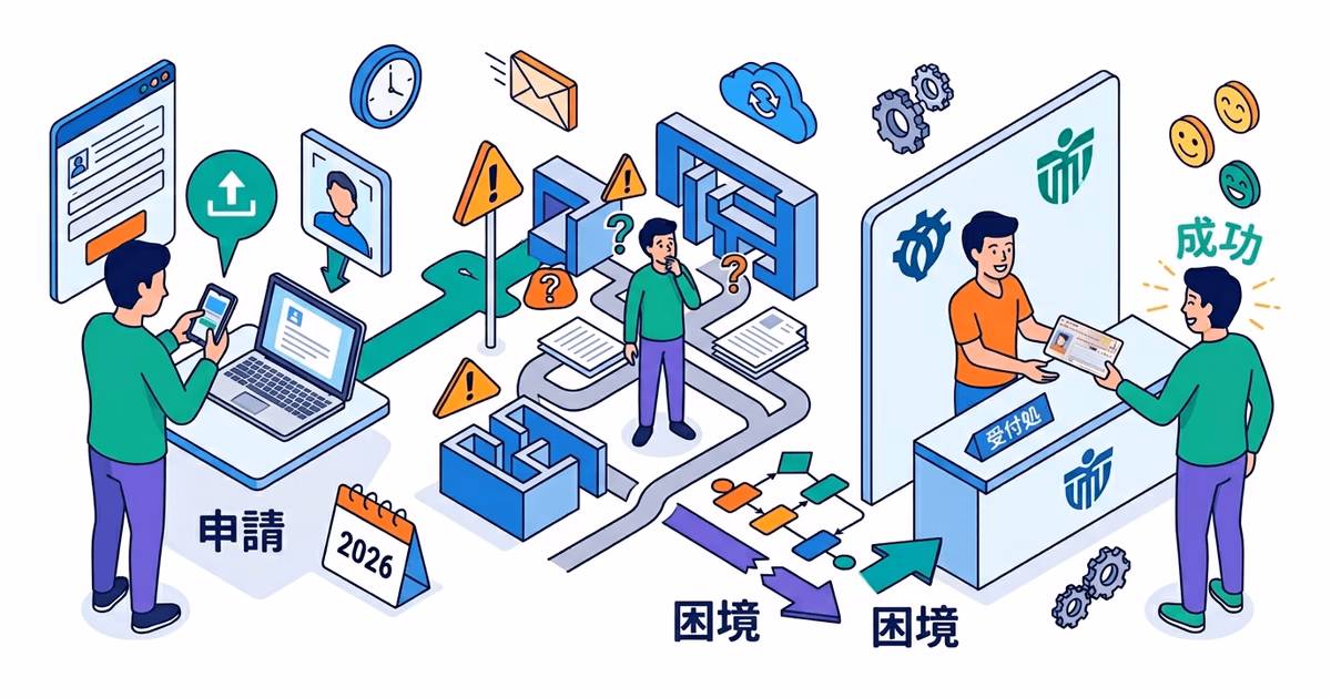 个人番号卡更新全流程