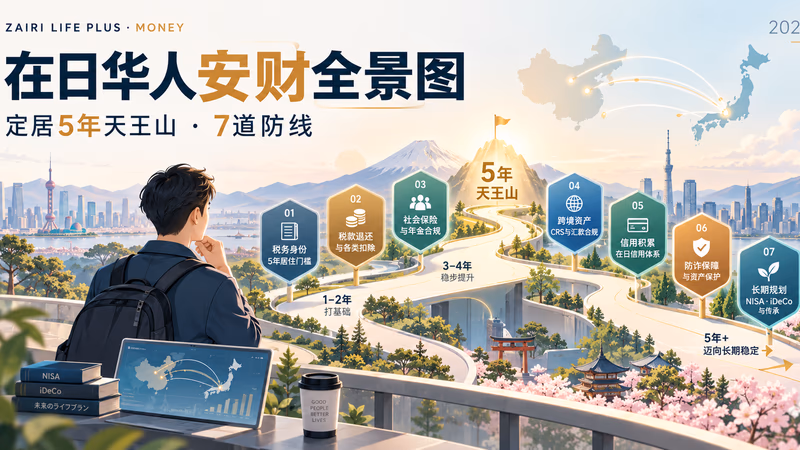 在日华人安财全景图：定居5年天王山，必须守住的7道防线【2026年完整版】